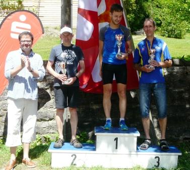 Foto: Siegerehrung 20 km Herren